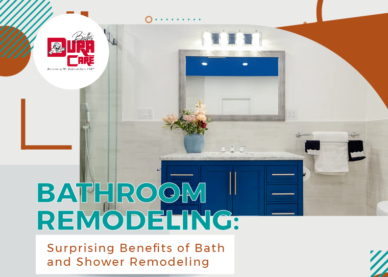 Bathroom Remodeling-Surprising Benefits of Bath and Shower Remodeling